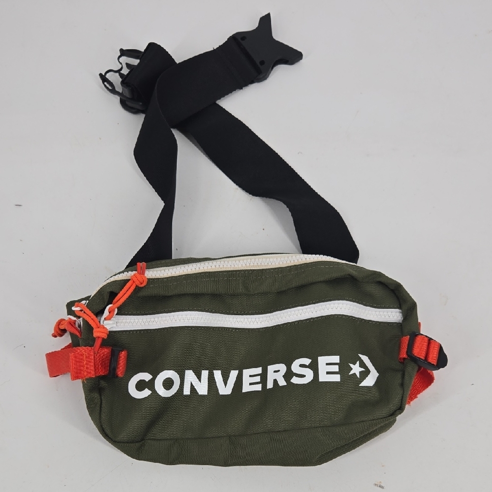 Converse Green and Red Belt Bag